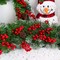 30pcs Artificial Red Berry Picks - Christmas Holly Berry Branches Red Berry Stems for Holiday Home Decor and Crafts